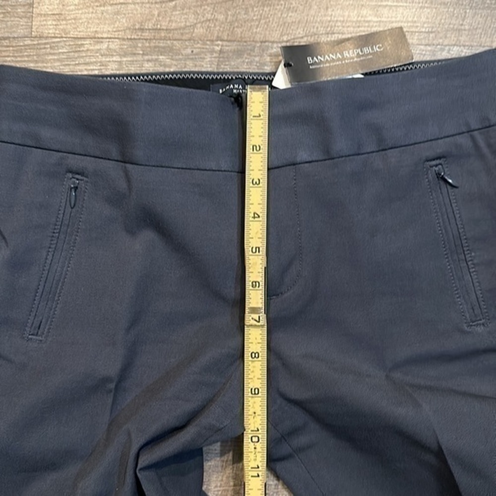 Banana republic, Martin fit stretch charcoal gray trouser pants size 6 - Picture 6 of 10
